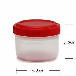 Transparente Mini Plastik glas Sauce Behälter Spender Flasche 35ML Wieder verwendbare Tomatensauce Salat becher Food Jar Tonic - Product Image 2