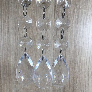 Ceil111 Großhandel Hochzeit Acryl Zubehör Teile Dekoration für Party Hochzeit dekorative Acryl Perlen - Product Image 2