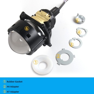 ไฟหน้ารถยนต์แบบ Fish Eye รุ่นดัดแปลง Sanvi S3 หลอดไฟรถยนต์ขายดี เลนส์ Bi-led 3.0 3R S3 โปรเจคเตอร์ LED เลนส์ไฟหน้าสำหรับรถยนต์ - Product Image 5