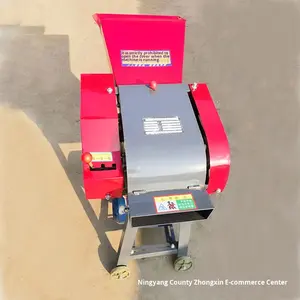 Déchiqueteuse Dejia High 0,4 tonne à 4 lames 220v, nouvelle machine de traitement de la paille et de la <span class=keywords><strong>herbe</strong></span> à alimentation automatique/manuelle, garantie 1 an - Product Image 2