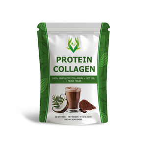 Colágeno en Polvo con Fruta del Monje y Cacao, Suplemento Dietético Diseñado para Apoyar la Rutina Matutina, Bebida en Polvo Fácil de Disfrutar - Product Image 1