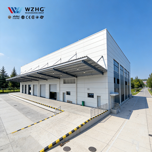 Centre de tri et d'entreposage en structure acier préfabriquée pour livraison express, certifié ISO, durée de vie 50 ans, pour entrepôt, atelier et logement - Product Image 1