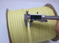 Corde de traction isolée tressée en fibre d'aramide Kevlar, haute résistance, ignifuge, retardateur de flamme, corde de sécurité d'évacuation 5-12 mm