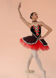 Usine de haute qualité <span class=keywords><strong>noir</strong></span> riche velours Sequin rouge rigide Tulle danse Ballet <span class=keywords><strong>Tutu</strong></span> Costumes - Product Image 4
