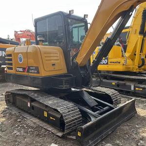 รถขุดไฮดรอลิก SANY SY60C มือสอง 6 ตัน ตีนตะขาบเหล็ก ประสิทธิภาพเสถียรสำหรับงานก่อสร้างอาคาร - Product Image 2