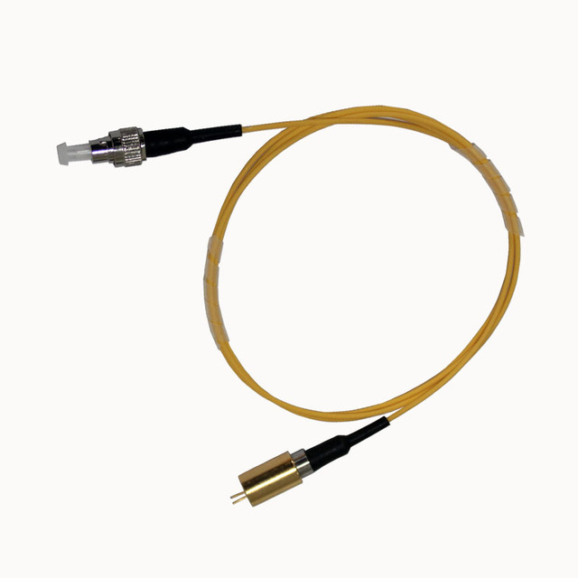 New 980nm IR Coaxial Coupled Single-mode Fiber Core 5um Diameter 20mw Power 1.5-2.5nm Bandwidth Customizable Power Interface