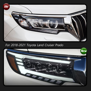 ชุดไฟหน้า TYPY สำหรับ Toyota Prado ปี 2018-2023: ไฟเดย์ไลท์แบบ LED และไฟเลี้ยวแบบ Sequential สำหรับ Prado รุ่นใหม่ - Product Image 3