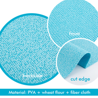 Serviette réutilisable multifonctionnelle de chiffon de nettoyage à séchage rapide de PVA pour les chiffons absorbants d'absorption rapide pour la serviette de voiture synthétique de chamois