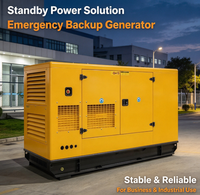 Générateur diesel super silencieux 100 kW 200 kW avec démarrage automatique ATS, alternateur 100 % cuivre, portable et insonorisé pour usage domestique ou professionnel