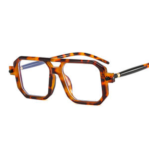 <span class=keywords><strong>Lunettes</strong></span> de soleil carrées à monture épaisse pour hommes, nouvelle mode <span class=keywords><strong>2022</strong></span> - Product Image 2
