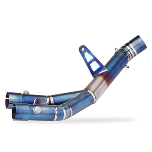 Tubo de escape intermedio de titanio para motocicleta, compatible con silenciador de 60 mm para R1 <span class=keywords><strong>MT10</strong></span> Mt-10 2015 - <span class=keywords><strong>2021</strong></span> - Product Image 3