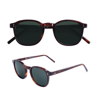 Lunettes de soleil ovales à monture intégrale en acétate polarisé OEM & ODM - Légères, durables, protection UV pour une utilisation en extérieur