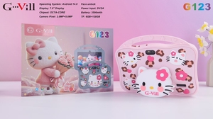 NOUVEAU G... Vill <span class=keywords><strong>G123</strong></span> WiFi Tablette transfrontalière pour enfants Tablette de dessin animé Ordinateur d'apprentissage - Product Image 2