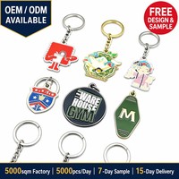 Porte-clés en métal personnalisé professionnel, logo personnalisé, alliage de zinc, étanche, cadeaux promotionnels, branding d'entreprise, fabrication en usine