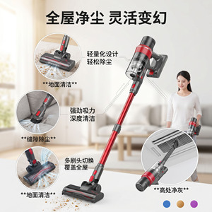 Cordless <b>Vacuum</b> Cleaner 0.8L Dust Bin 400W Power <b>Portable</b> Handheld Multi Functional Household Cleaning Tool - Product Image 5