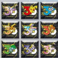Eif Surprise Display Kids Pokemoned Soul Toy 10*10mm Square PVC Eco-Friendly Durable Refrigerator Magnet Stickers Bulk Wholesale