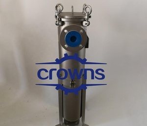 100% bütünlük kalite <span class=keywords><strong>test</strong></span> paslanmaz çelik soğutucu viski bira sıvı filtrasyon için filtre yuvası yıkanabilir torba filtre - Product Image 5