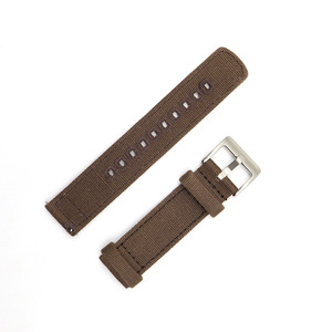 Correa de reloj de nailon con diseño de cliente, liberación rápida, 22MM, 20MM, apta para relojes universales, correas de reloj de lona transpirables - Product Image 6