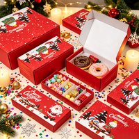 Maßgefertigte Weihnachts-Flugzeugbox Faltbare Karton-Geschenkverpackung mit Gittereinsatz