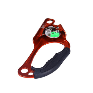 उच्च गुणवत्ता वाले ई प्रमाणित रॉक क्लाइम्बिंग ट्री रैपलिंग रस्सी क्लैंप आरोही - Product Image 3