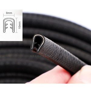 C0159 striscia di protezione della portiera dell'auto striscia decorativa protezione del paraurti laterale della portiera dell'auto generale striscia per lo styling dell'auto resistente ai graffi - Product Image 4