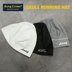 Cycling &amp; Mountaineering Caps Colorful Reflective Printing Logo Skull <strong>Beanie</strong> <strong>Satin</strong> <strong>Lined</strong> <strong>Beanie</strong> Custom Cycling Cap Skull Cap - Product Image 3