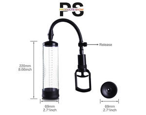 Pompe à pénis rts aspiration d'air sous vide poussé extension d'agrandissement <span class=keywords><strong>bite</strong></span> pour homme outil de formation sécurité en silicone de qualité médicale - Product Image 5