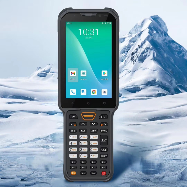 Industrial Rugged Android 14 Smart PDA Terminal 2D Barcode Scanner WiFi NFC RFID for Mobile Logistics Cold Chain Application