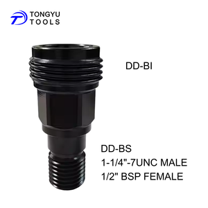 ダイヤモンドコアドリルビットアダプターDD-BI + チャックから1-1/4 "-7 UNCオス & 1/2" BSPメス、ヘビーデューティCNCヒルティDD100 DD120用 - Product Image 5