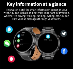 Orologi intelligenti di moda si collega G7max 1.53 pollici full <span class=keywords><strong>touch</strong></span> screen rotondi android relojes <span class=keywords><strong>orologio</strong></span> sportivo smartwatch da <span class=keywords><strong>uomo</strong></span> G7 max - Product Image 3