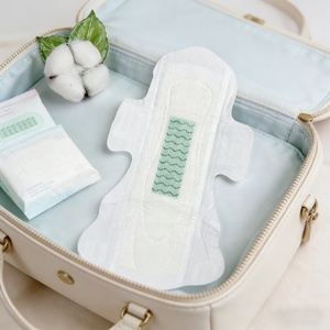 Article en livraison gratuite, vente en gros Alibaba, serviettes hygiéniques biodégradables, serviettes hygiéniques organiques à faible MOQ, serviettes hygiéniques organiques pour femmes, menstruations - Product Image 2