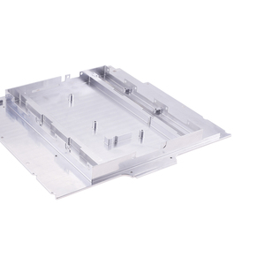 Aluminium Mounting Bracket Panel With <b>Screw</b> Holes And Support Rails - Product Image 2