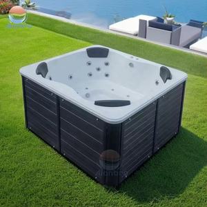 温水浴槽4-5人用屋外スパ排水マッサージワールプールアクリル自立型 - Product Image 2