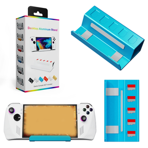 Support en alliage d'aluminium givré pour <span class=keywords><strong>Steam</strong></span> Deck pour Rog Ally pour Nintendo Switch support de Base en alliage - Product Image 3