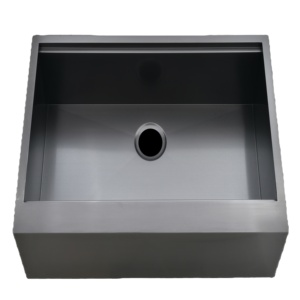 <span class=keywords><strong>Lavello</strong></span> da <span class=keywords><strong>Cucina</strong></span> in Acciaio Inox 2024 Nero, Vasca Singola Moderna Semi Incassata Quadrata Yf-3322zw, 5 Anni di Garanzia, Finitura Spazzolata CN;GUA - Product Image 1