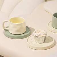 Vente en gros de tasses à café espresso épaisses personnalisées, tasses en porcelaine, tasses en céramique pour café latte, cappuccino