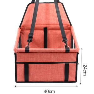 Asiento Elevador para Perros Personalizado, Cuadrado, Clásico, de Malla Oxford Transpirable, Plegable, con Funda Extraíble y Lavable para Mascotas Pequeñas - Product Image 6