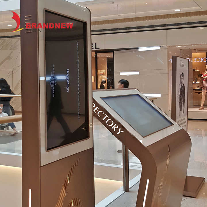 Efficient Shopping Mall Wayfinding with Free Standing Light Boxes