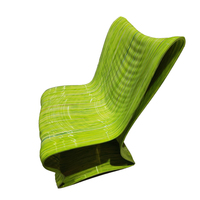 Chaise en polymère d'impression 3D de grande taille pour l'extérieur, modèle FGF, matériau PLA/PETG, services d'usinage ABS, WHALE-STONE certifié ISO9001
