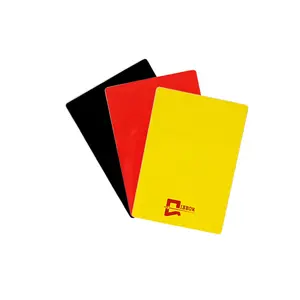 GIBBON ET-751140 Cheap Price Warning Referee Red And Yellow Cards Football Soccer Instructor Accessories