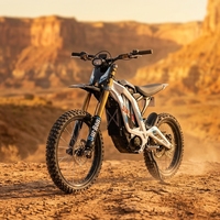 Motocross électrique pour adultes, sports de plein air, 72V 35Ah 10kW, suspension intégrale, Surron Light Bee X Eco Dirt Bike