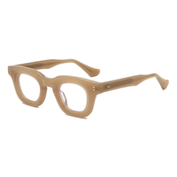 Nouvelles montures de lunettes rondes en acétate, marques de lunettes de vue en gros, montures de lunettes en stock, lunettes pour femmes