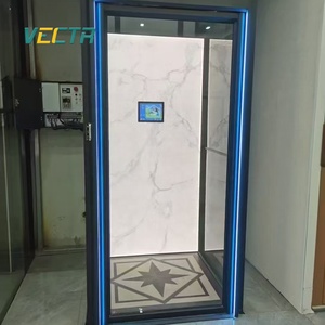 Ascensori Domestici Moderni di Piccole Dimensioni con Qualità Superiore, Asse Cielo-Terra, Porta Azionata Manualmente, Ultimo Stile - Product Image 2
