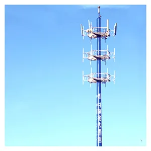 2024 30 м телекоммуникационная монопольная башня 15 м коммуникационная антенна полюс башня мачта решетка Коммуникационный Полюс