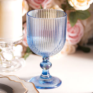 แก้ววินเทจขายส่ง<span class=keywords><strong>ราคา</strong></span><span class=keywords><strong>ถูก</strong></span>สำหรับแชมเปญ สีเทา ใส แก้วน้ำ แก้วไวน์ แก้วงานแต่งงานหลากสี - Product Image 5