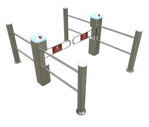 0.5S 개폐시간 스테인레스 스틸 서보 모터 아크릴 암 기둥 스윙 개찰구 게이트 제품 사양 치수 14 - Product Image 2