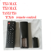 Remote Control Pengganti Tx6 untuk Android TV Box Tx5 Max TX3 MAX Tanix Tx6 TX92 dengan Kode Pembelajaran