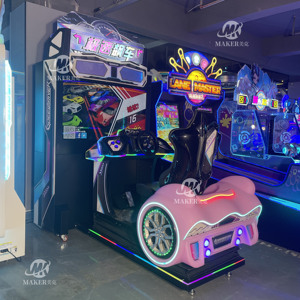 Machine de jeu d'arcade de simulateur de course de moto de vitesse de fabricant de jeu - Product Image 1