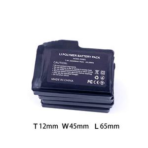 פולימר <span class=keywords><strong>li</strong></span> נטענת קליל 654060-2s <span class=keywords><strong>7.4v</strong></span> 2200mah <span class=keywords><strong>2100mah</strong></span> ג 'קט מחומם - Product Image 3