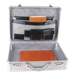 Sac rigide personnalisé professionnel mallette de transport en aluminium avec <span class=keywords><strong>porte</strong></span>-documents fichiers attache boîte pour ordinateur portable - Product Image 1